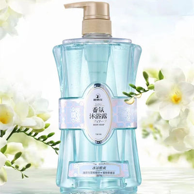 STATION THERMALE naturelle de Shea Butter For d'ingrédients de gel de fines herbes frais en bon état de douche