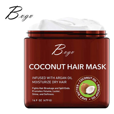 Le masque doux de réparation de cheveux d'acide aminé de masque de cheveux d'huile de Morrocan favorisent le brillant