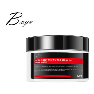 Masque pelucheux brillant de cheveux d'acide aminé