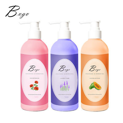 Le gel naturel de douche de vitamine C éclairent le lavage de corps pour Dull Uneven Skin