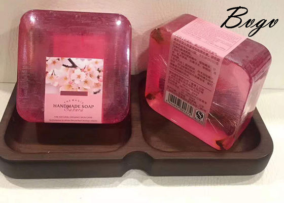 La barre de douche de vin rouge savonnent le savon de barre écologique d'hydration intense 150g