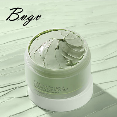 Le détergent facial de boue en bon état d'extrait refroidissant la peau fraîche nourrissent le masque