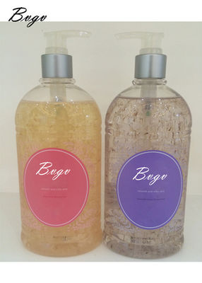 Gel de épluchage propre naturel polonais de corps