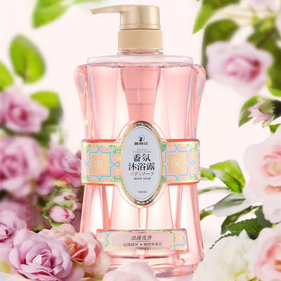 STATION THERMALE naturelle régénératrice de parfum de Rose Scented Flower Extracts For de gel de douche