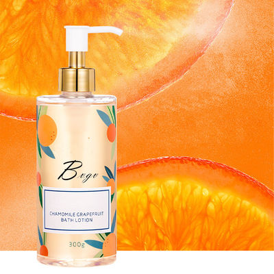 Le gel naturel de douche d'huile de menthe poivrée a amorti le gel libre chimique de douche de peau
