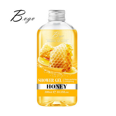 Abricot Honey Natural Shower Gel Puracy Bodywash femelle pour nourrir de peau sèche