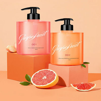 Anti contrôle bactérien d'huile de gel de douche de vitamine C s'exfoliant le gel de douche