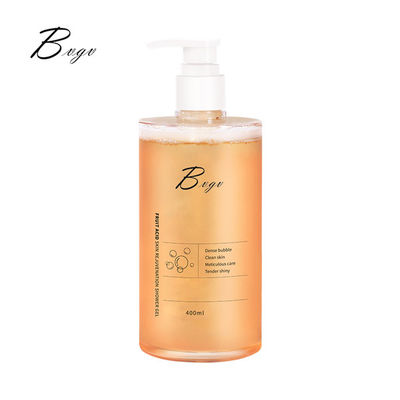Anti gel bactérien régénérateur Rich Foaming Appricot Oil de douche de peau