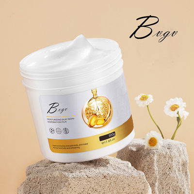 Masque de cheveux de protéine de kératine de vitamines profondément hydrater pour hydrater pour frisotter