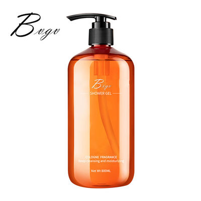 Gel naturel original de douche de Bath de Tonifying ISO22716 de carotte de gel de douche