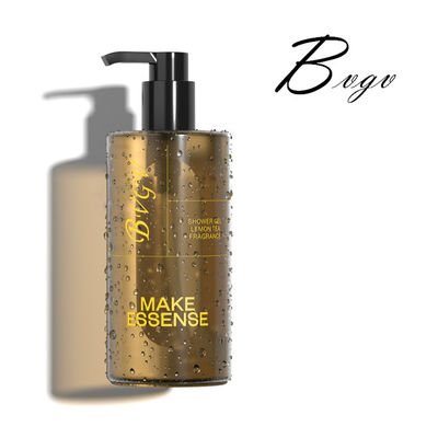 Le gel de fines herbes de douche d'huile d'arbre de thé apaisent démanger éclairent le lavage de corps