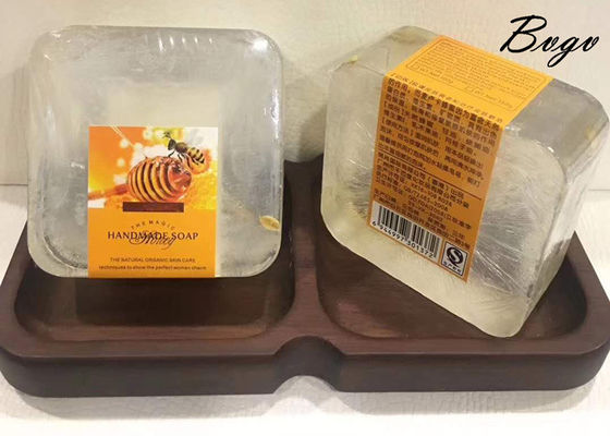 Savon de barre nourrissant d'or de lumière de Honey Extract Whitening Face Soap de lait