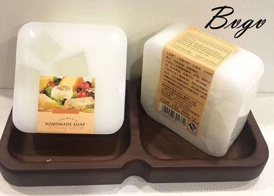 Barre de Herb Extract Body Scrub Soap de savon de visage de lait de chèvre de particules d'avoine