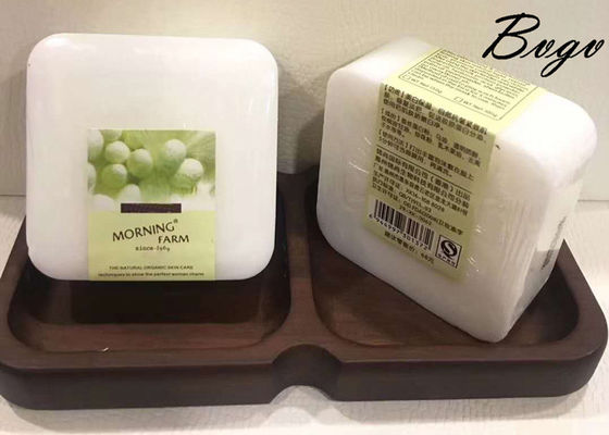 Hommes de forme de Vera Whitening Face Soap Square d'aloès s'exfoliant le savon