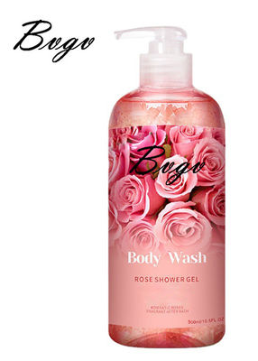 Rose Extract Anti Bacterial Shower gélifient le lavage visiblement sain de corps de hydrater