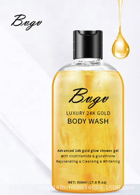 Gel de douche d'or de Cleasing 24k de pore