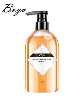1000ml a parfumé le corps de nettoyage de pore de gel de douche blanchissant le savon